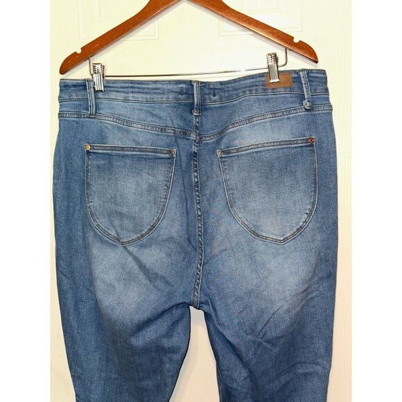 JUDY BLUE HIGH RISE CONTROL TOP SHIELD POCKET SKINNY JEANS Size 18W - Picture 8 of 16